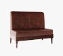 Hayworth Non-Tufted Leather Banquette
