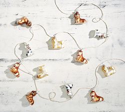 Mercury Mini Christmas Pups Ornaments Set