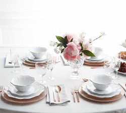 Monique Lhuillier Melrose Glass Charger Plate