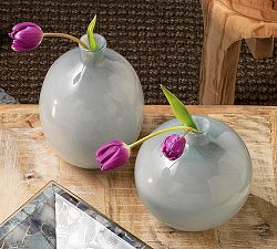 Open Box: Vivienne Glass Vases - Set of 2