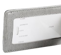 Personalized Mckenna Leather Luggage Tag