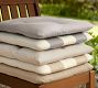 Tufted Outdoor Dining Chair Cushion
