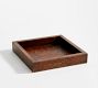Burlwood Catchall Tray