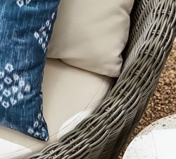 Huntington Outdoor Furniture Cushion Covers - BYO Roll Arm Sectional