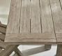 Indio Eucalyptus Drop Leaf Outdoor Dining Table (31")