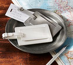 Personalized Mckenna Leather Luggage Tag