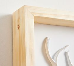 Santa &amp; Reindeer Resin Shadowbox - Set of 2