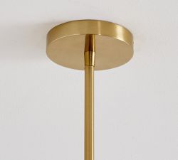 Windham Alabaster Dome Pendant (12")