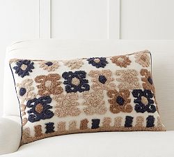 Bruno Tufted Lumbar Pillow Cover