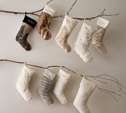 Faux Fur Ombre Stockings