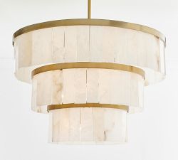 Windham Alabaster 3 Tier Chandelier - Thumbnail 3