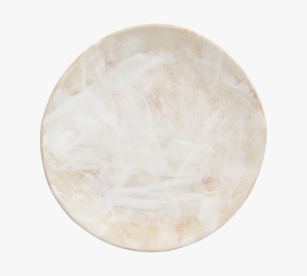 Fortessa Cloud Terre No. 2 Stoneware Salad Plates - Set of 4 - Set of 4 - White