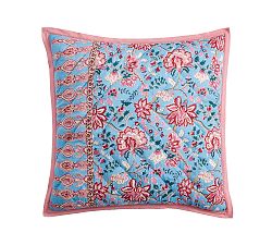 Open Box: Shannon Reversible Quilted Sham, Euro - Pink/Blue