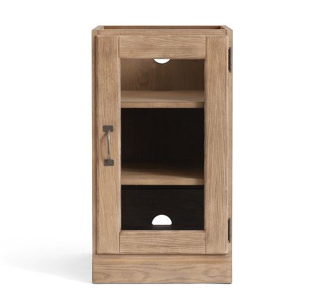 16" Glass Door Cabinet