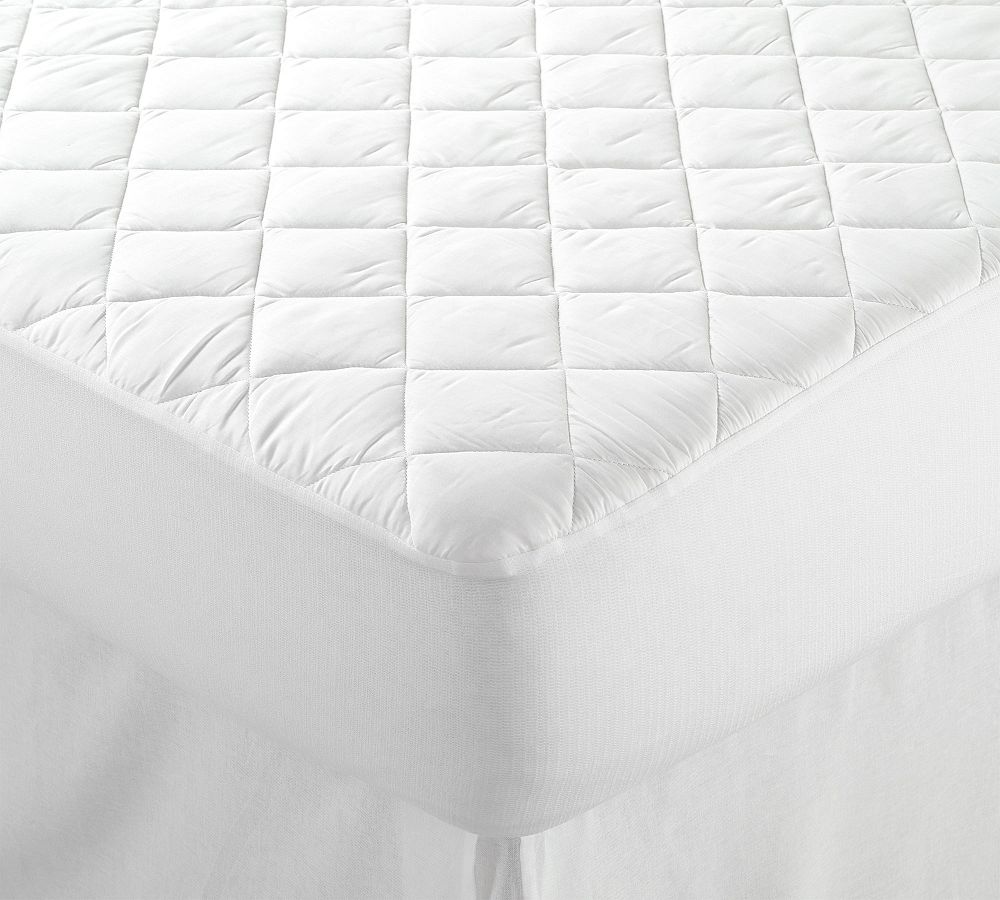 (KING) Waterproof & Stain Repellant Down Alternative Mattress Pad