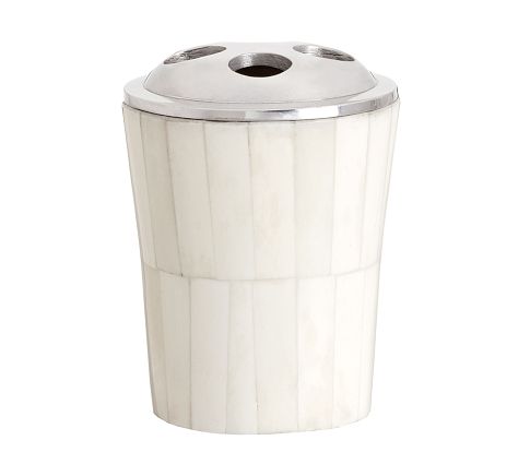 Bone Inlay Toothbrush Holder