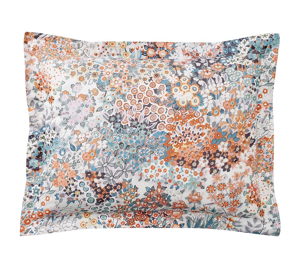 Amelia Floral Percale Sham, Set of 2