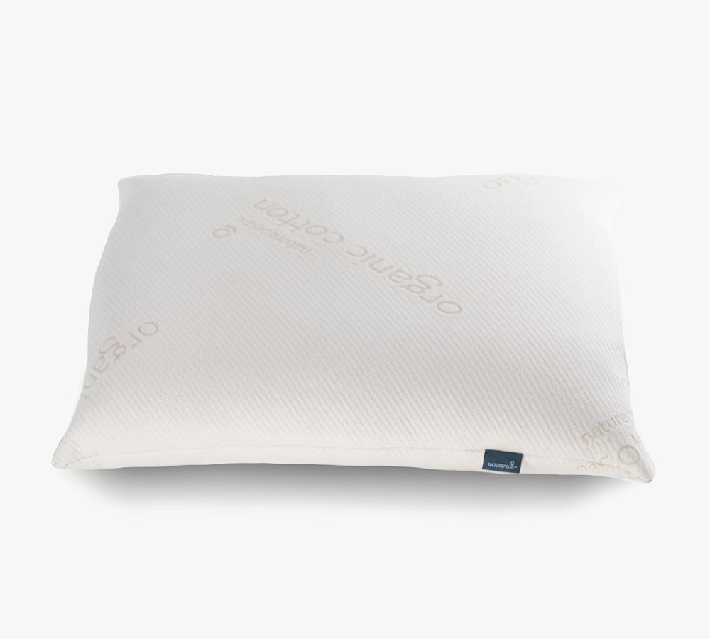 Naturepedic® PLA Pillow with Organic Cotton Cover - Standard Low Fill