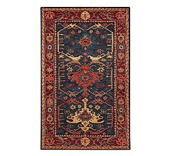 Open Box: Channing Hand-Tufted Persian-Style Wool Rug, 9' x 12' - Indigo