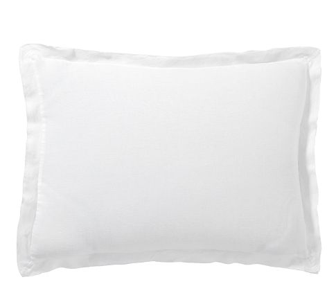 Belgian Flax Linen Double Flange Sham