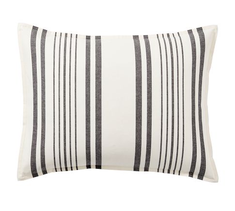 The Emily & Meritt Band Stripe Cotton Sham, Multi, Standard