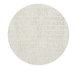 Open Box: Capitola Hand-Tufted Wool Rug, 6' Round - Warm Gray