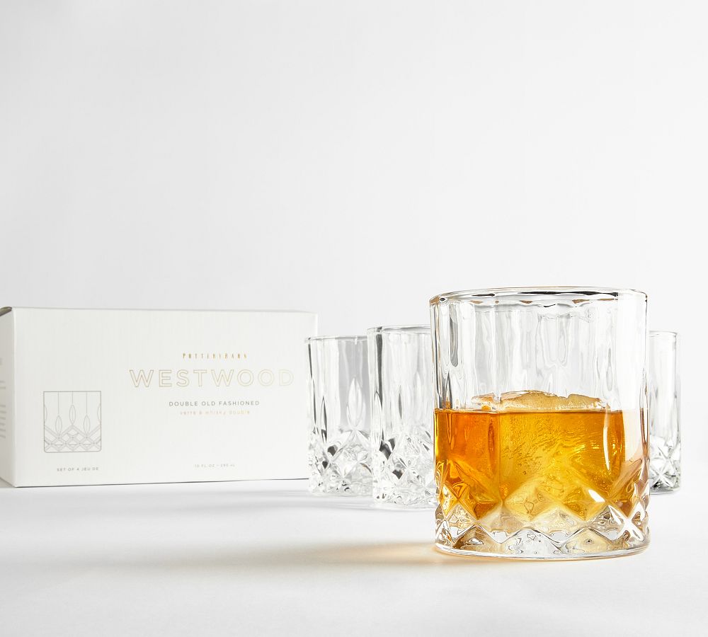 Westwood Cocktail Glasses - Set of 4 - Set of 4 - Clear