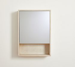 Open Box: Reed Medicine Cabinet - Biscotti