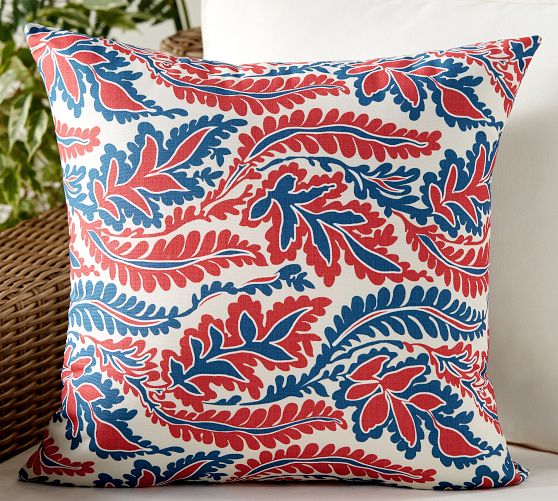 Outdoor Santiago Reversible Print Pillow