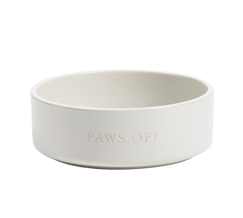 Mason Stoneware Pet Bowl - Ivory, Small, 5 Cups