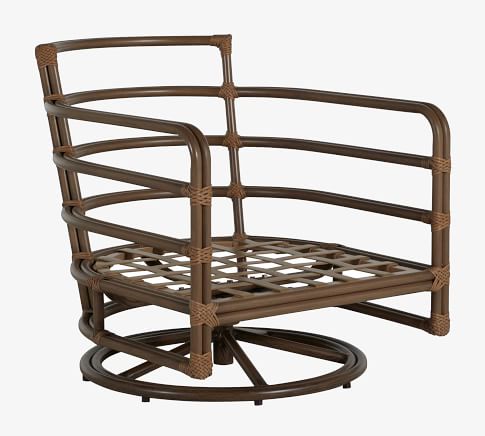 Lorna Metal Swivel Rock Lounge Chair Frame