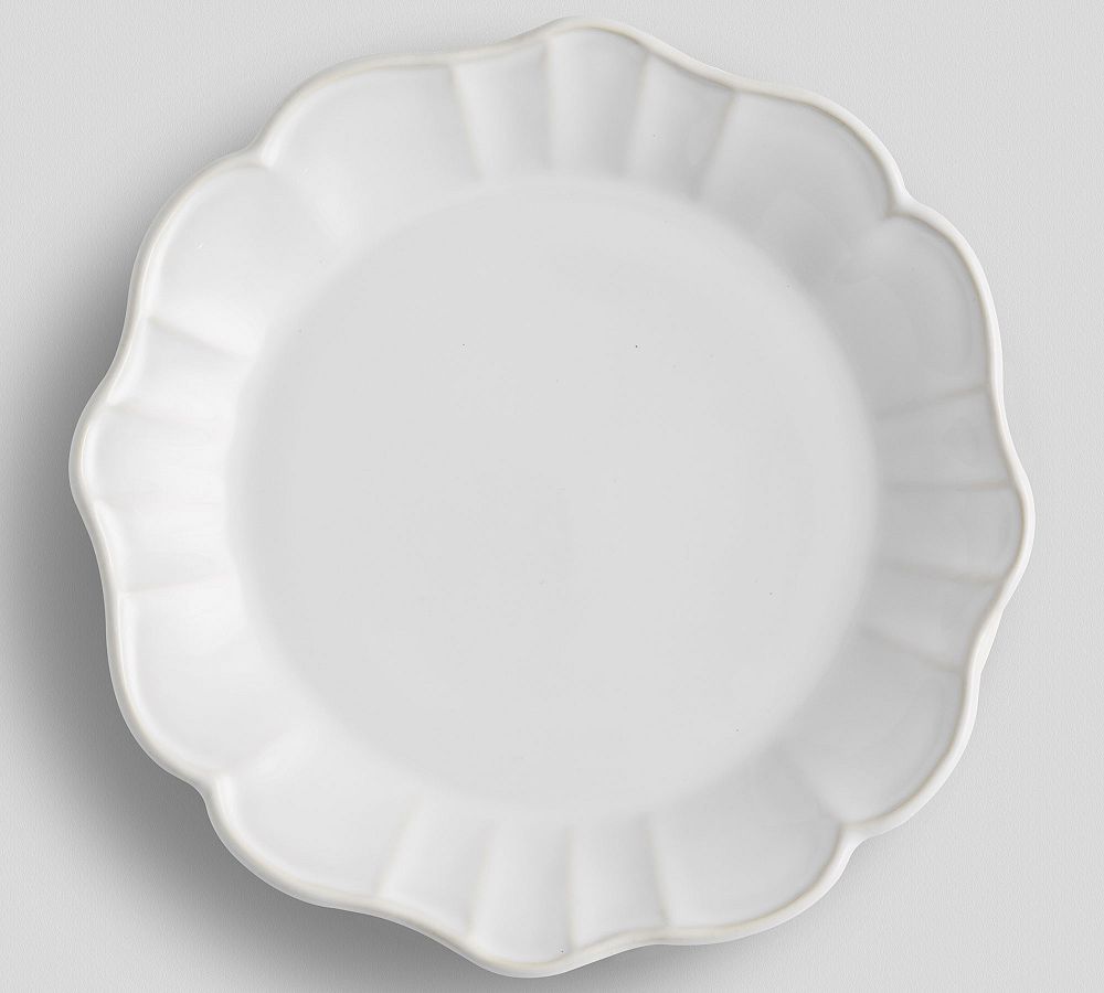 Monique Lhuillier Juliana Scalloped Salad Plates - Set of 4