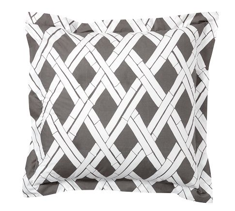 Cera Trellis Print Sham