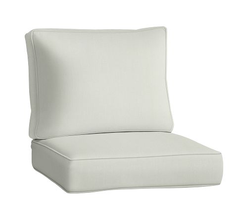 Replacement Double-Piped Deep Lounge/Sofa/Sectional Cushion