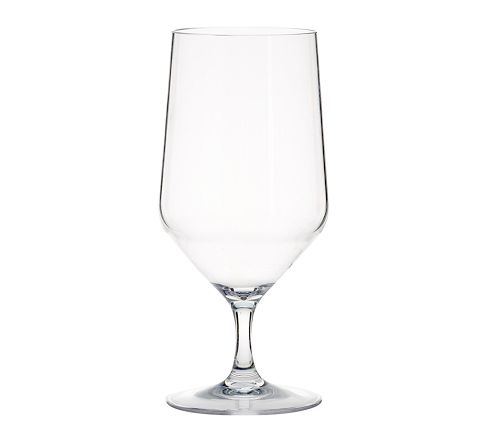 Happy Hour Outdoor Goblets, Set of 4 - Clear