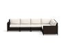 Cushion Cover Only: Torrey Square Arm Sectional 6pc - 1 Corner, 3 Armless Chair, 1 LA, 1 RA, HP Canvas; Natural
