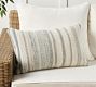 Dawn Striped Outdoor Pillow