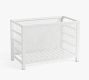 Malibu Metal Perforated Outdoor Pool Storage Bin