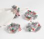 Peppermint Twist Bauble Napkin Rings - Set of 4