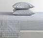 Wheaton Stripe Organic Percale Sheet Set