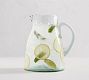 Santino Handcrafted Recycled Glass Pitcher