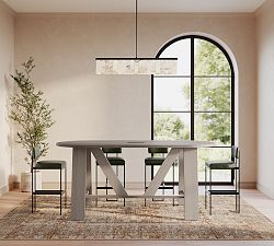 Keaton Elliptical Bar Height Dining Table (96"-144")