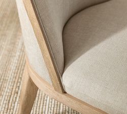 Layton Upholstered Wood Frame Dining Chair