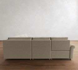 Westwood Roll Arm Power Reclining L-Shaped Sectional (122")