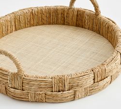 Checkered Basket Weave Tray