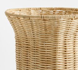 Rattan Floor Vase