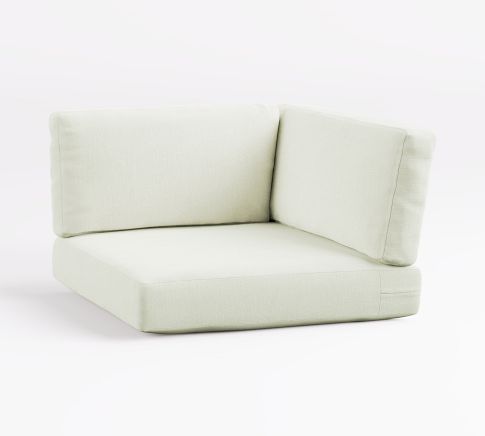 Roll-Arm Corner Chair Cushion Covers