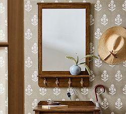 Summerville Mirror With Hooks