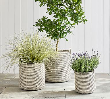 Porter Woven Planter | Pottery Barn