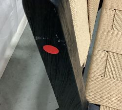 Open Box: Fenton Woven Dining Chair - Black